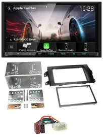 Kenwood MP3 2DIN USB DAB Bluetooth Autoradio für Fiat Sedici Suzuki SX 4 ab 06