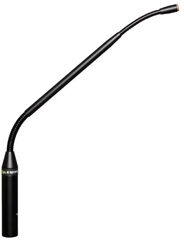 Гусиная шея LEWITT GN35X2 369 мм, двойной изгиб, 3‑пиновый XLR, без микрофонного капсюля