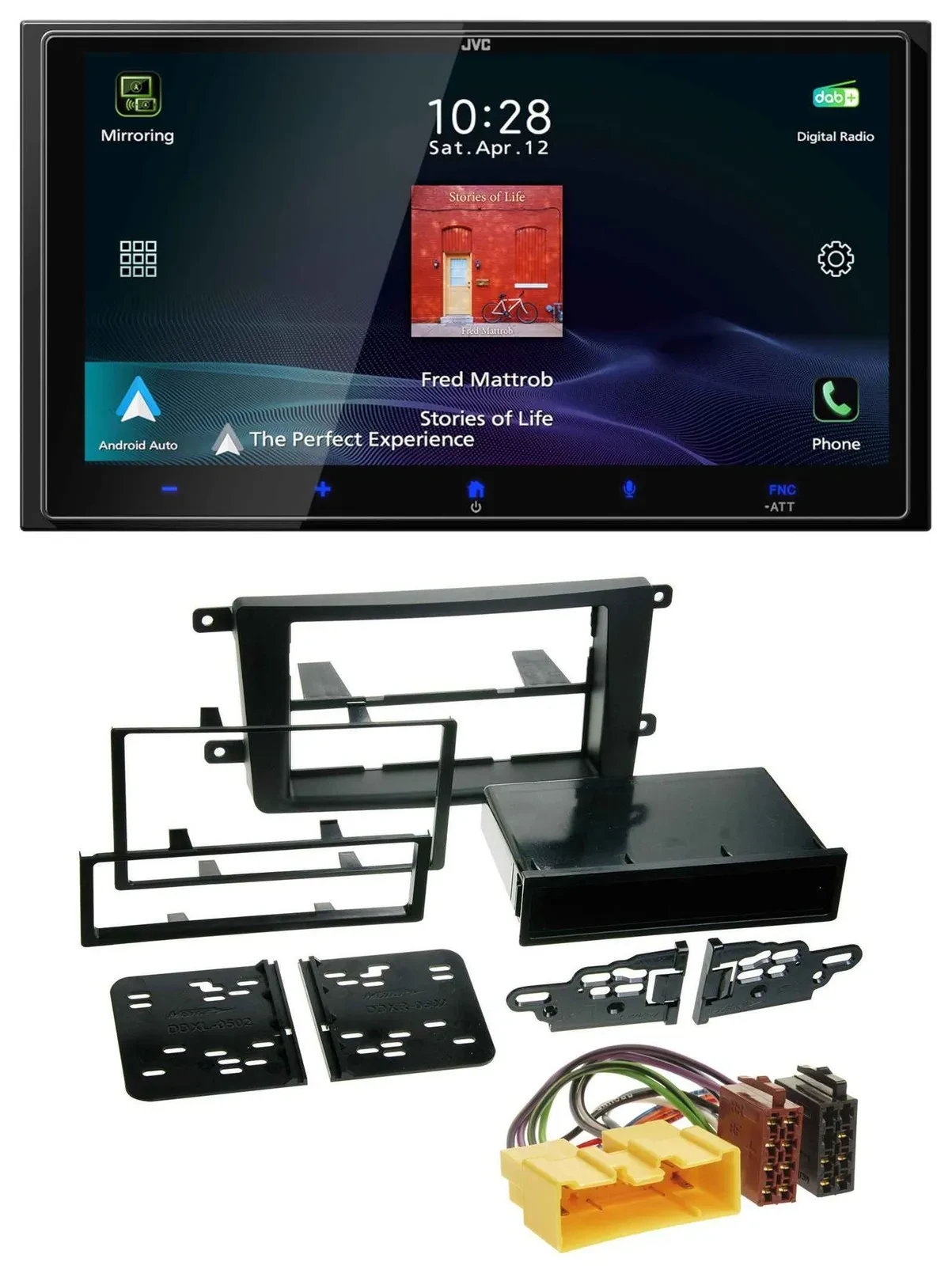 JVC USB Bluetooth 2DIN DAB MP3 Autoradio für Mazda CX-9 TB1 2007-2009