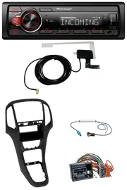 Автомагнитола Pioneer MP3/CD/DAB/USB/AUX для Opel Astra J (с 2009), черный перламутровый