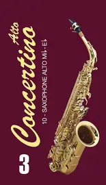 Трости для саксофона альт FedotovReeds FR17SA04 Concertino 3.0 (10 штук)