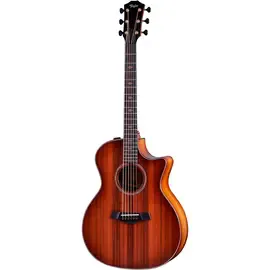 Электроакустическая гитара Taylor Custom Redwood-Honduran Rosewood GA - A/E Guitar Light Shaded Edge Burst