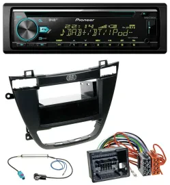 Автомагнитола для Opel Insignia 2008–2013 Pioneer DAB MP3 CD USB Bluetooth черная