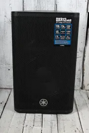 Yamaha DXR12mkII Powered Loudspeaker 1100 Watt 2-Way Bi-Amp Powered Speaker