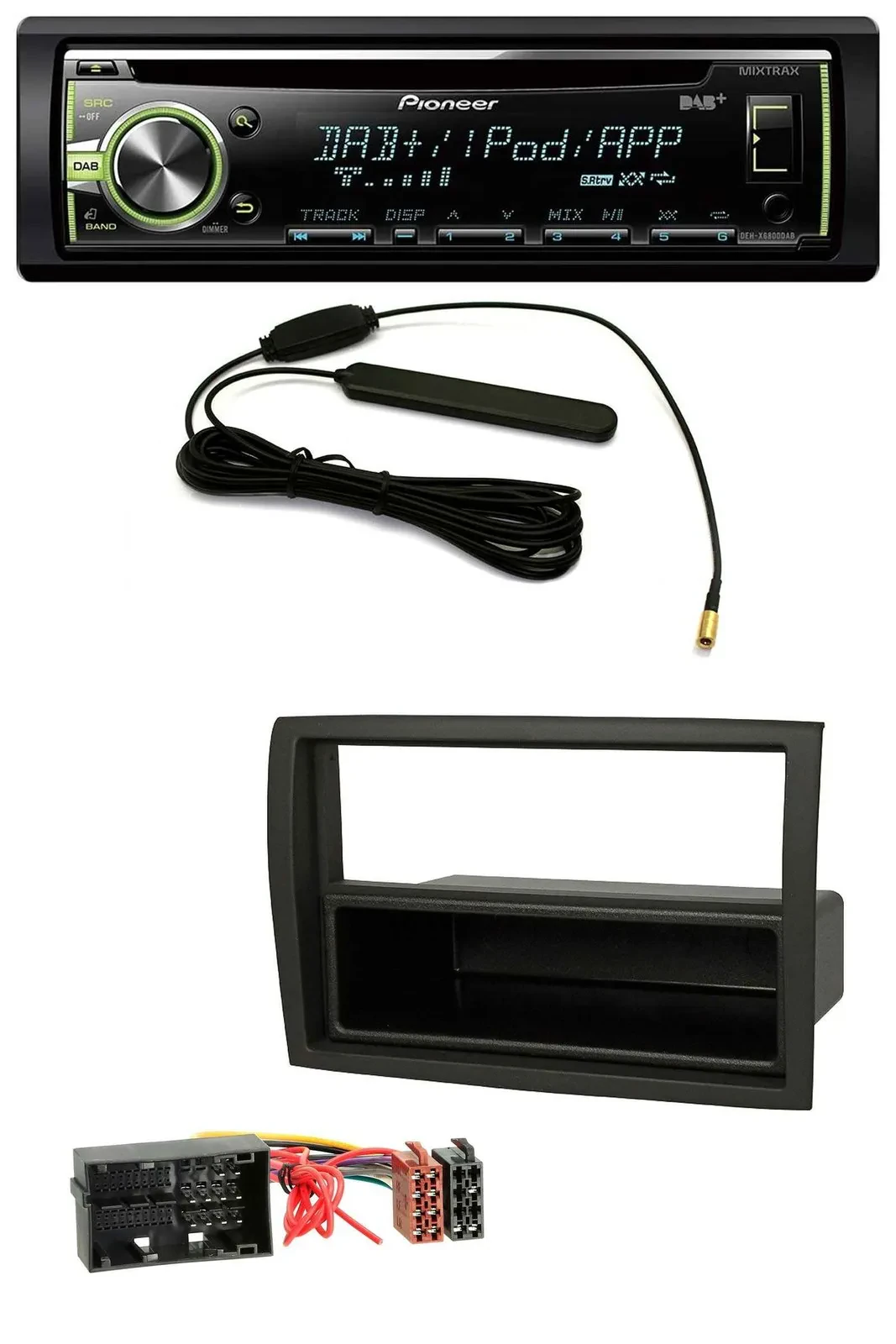 Автомагнитола Pioneer MP3 USB CD DAB AUX для Fiat Ducato, Citroen Jumper, Peugeot Boxer