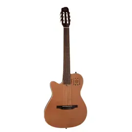 Классическая гитара с подключением Godin Multiac Nylon Encore Left-Handed Nylon-String Guitar Natural