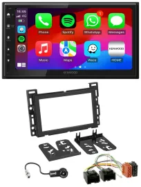 Kenwood MP3 USB DAB 2DIN Bluetooth Autoradio für Chevrolet Opel GT 07-09