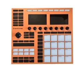 Защитная накладка для музыкального оборудования Xpowers Design Maschine Mk3 & Plus Orange