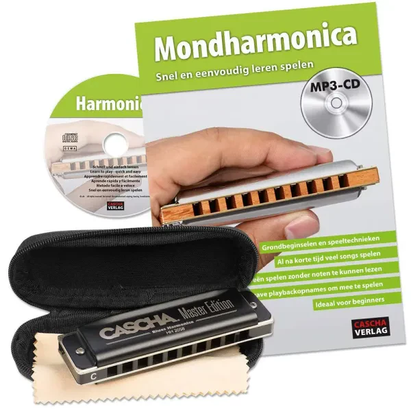 CASCHA HH 1630 NL Master Edition Mundharmonika Set