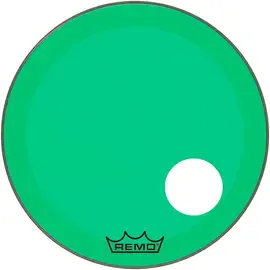 Пластик для барабана Remo Powerstroke P3 Colortone Green Resonant Bass Drum Head 5" 24 in.