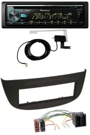 Pioneer MP3 AUX CD USB DAB Autoradio für Renault Twingo (07-12) schwarz