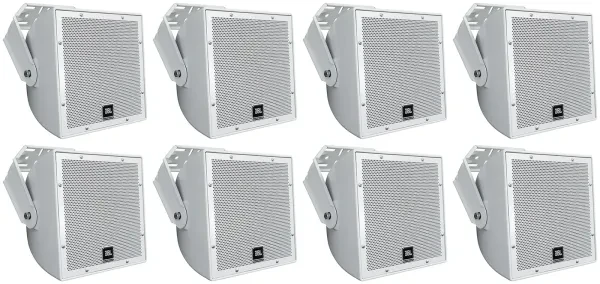 Настенная акустика JBL AWC82 White (8 штук)