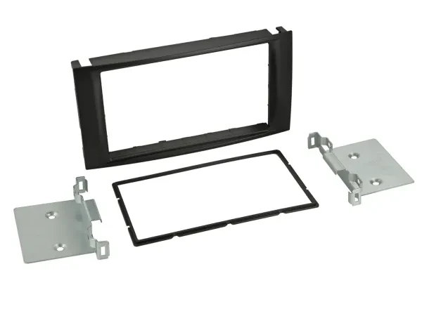 Einbaurahmen Set Doppel DIN Autoradio für VW Touareg T5 Multivan 2002-2010 Profi