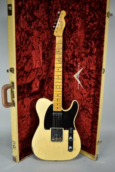 Электрогитара Fender Custom Shop '51 Nocaster Relic Blonde w/case USA 2018