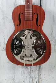 Gretsch G9200 Boxcar Round Neck Acoustic Resonator Guitar Natural Semi Gloss