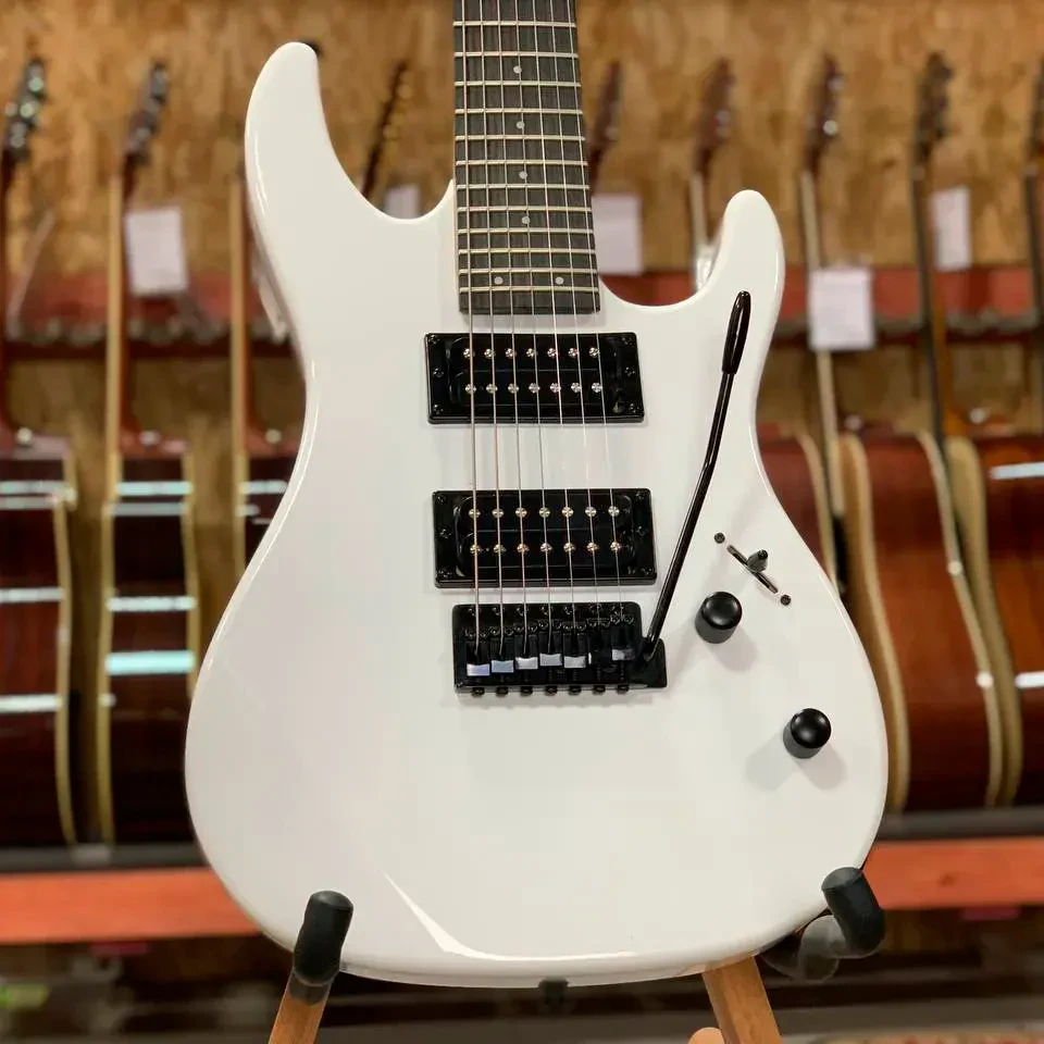 Электрогитара J&D Guitars 780 Superstrat HH White