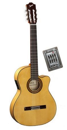 Классическая гитара Cuenca 30CW E1