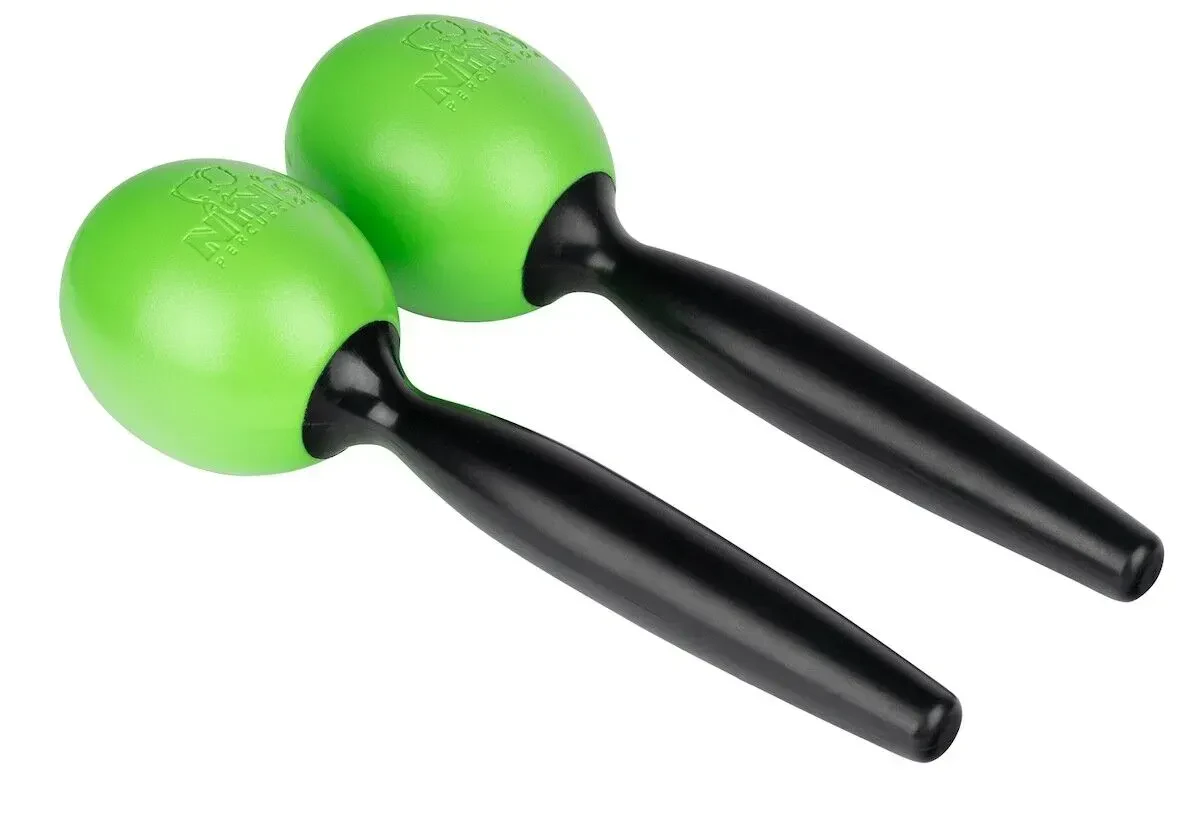 Маракасы Nino Percussion NINO575GG ABS Green (пара)