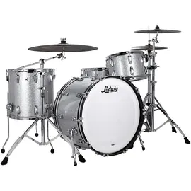 Ударная установка акустическая Ludwig Classic Oak 3-piece Pro Beat Shell Pack w/24 in. Bass Drum Silver Sparkle