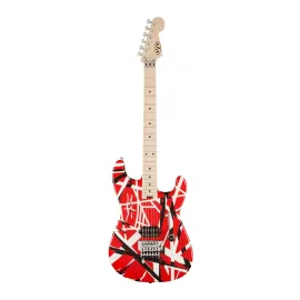 Б/У Электрогитара EVH Striped Series 6-струнная, красная с чёрными полосами