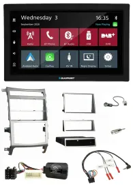 Автомагнитола Blaupunkt 2DIN DAB, Bluetooth, USB для Hyundai IX55 (2009–2012)