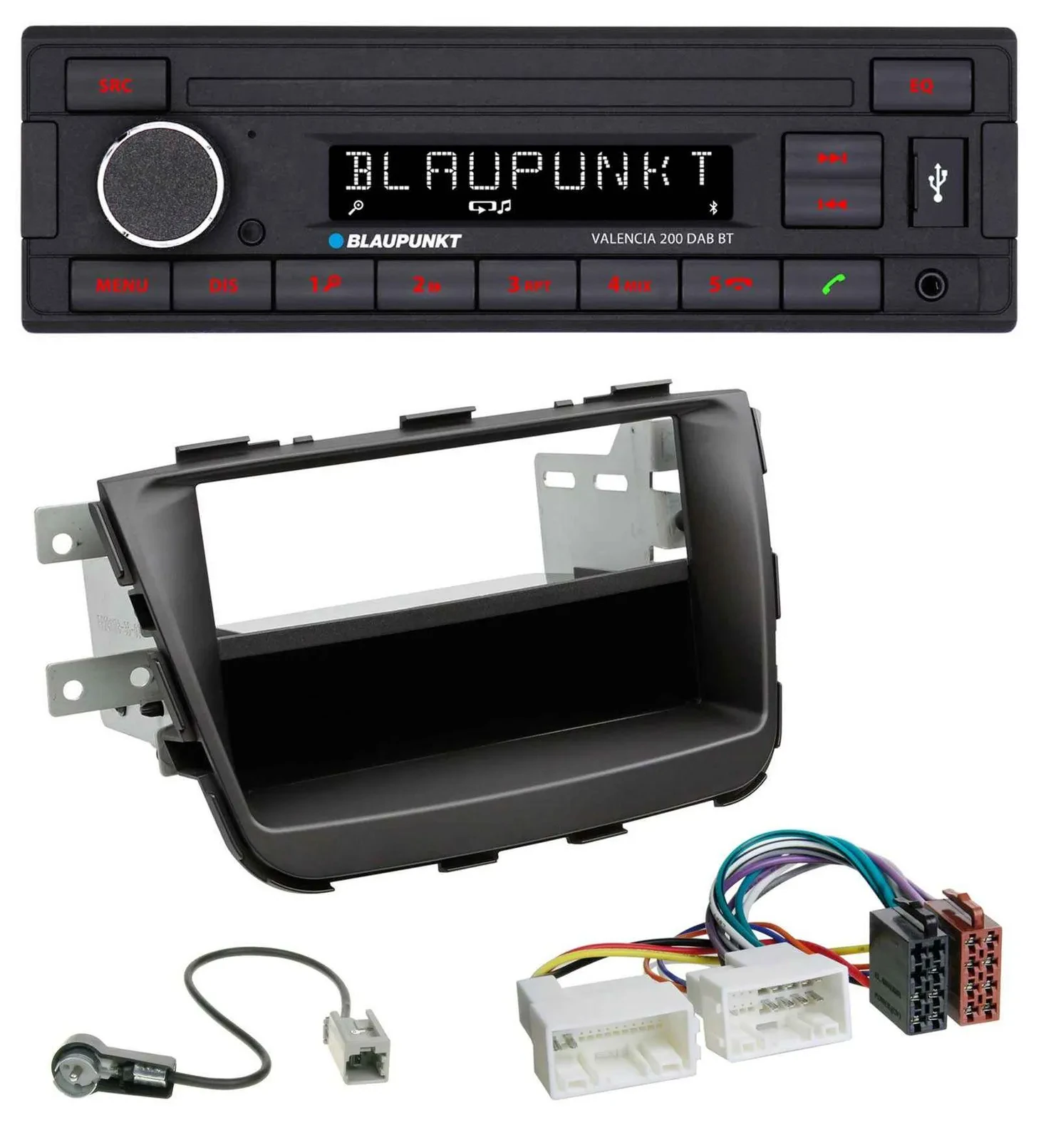 Blaupunkt DAB MP3 Bluetooth USB Autoradio für Kia Sorento II XM Facelift 12-15