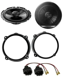 Pioneer 300Watt 2-Wege 16,5cm Lautsprecher für Hyundai i40 ab 11 Fronttür Heck A