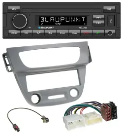 Blaupunkt USB DAB Bluetooth MP3 Autoradio für Renault Megane 3 (12-14) - grau