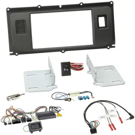 Einbauset Lenkradadapter Doppel DIN Autoradio für Land Rover Evoque ab 2014