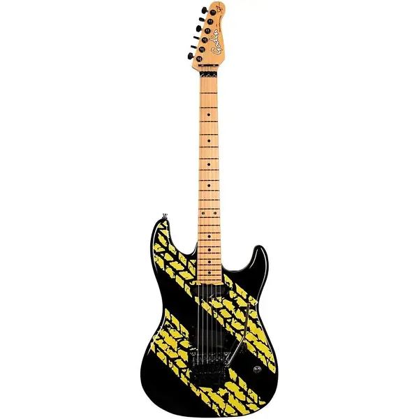 Электрогитара Godin Derry Grehan Signature Tread Graphics Black