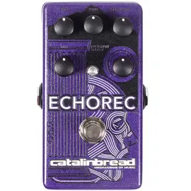Педаль эффектов для электрогитары Catalinbread ECHOREC Tape Echo Effects Pedal Purple Gaze Edition