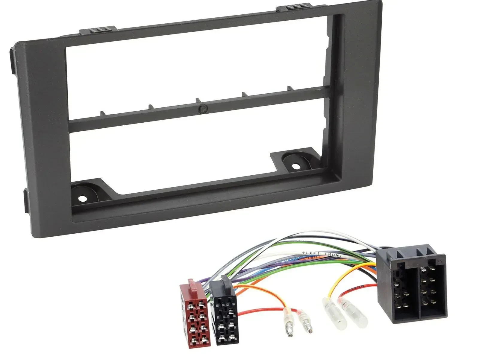 Einbauset DIN Autoradio für Iveco Daily (06-14) - schwarz