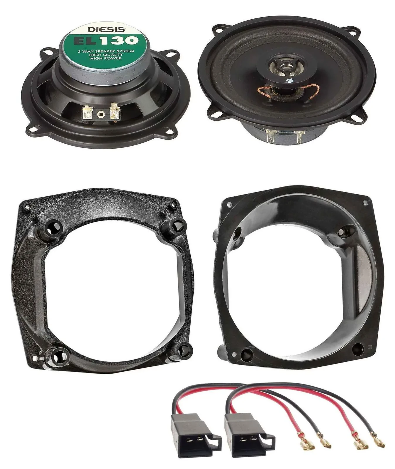 Динамики для Renault Clio (1990–1998), задние ACV 2-полосные 13 см 80 W