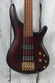 Ibanez SR305EDX 5 String Electric Bass Guitar Wine Red Frozen Matte Finish