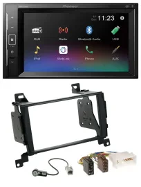 Pioneer DAB MP3 2DIN Bluetooth USB Autoradio für Hyundai Santa Fe 2007-2012