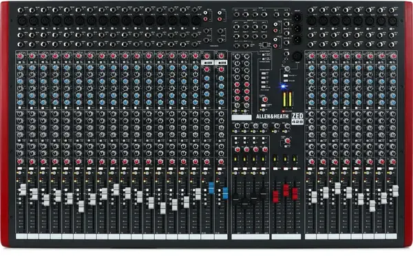 Аналоговый микшер Allen & Heath ZED-428 24-channel Mixer with USB Audio Interface