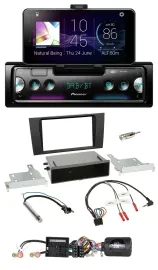 Pioneer USB Lenkrad Bluetooth DAB Autoradio für Audi A4 (2000-2001)