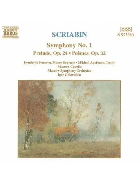 IWINOWA / AGAFONOW / GOLOWSCHIN - Scriabin: Symphony 1 Etc. (CD)