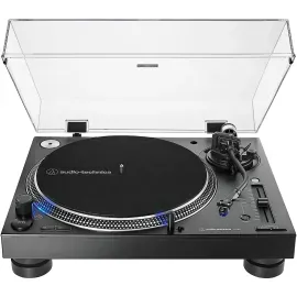 Виниловый проигрыватель для DJ Audio-Technica AT-LP140XP прямой привод, 33/45/78 об/мин, черный, с картриджем AT-XP3