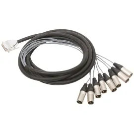 Studio Multicore Pro 8/25-XLR 5m D-Sub 25 XLR male Analoge Kabel