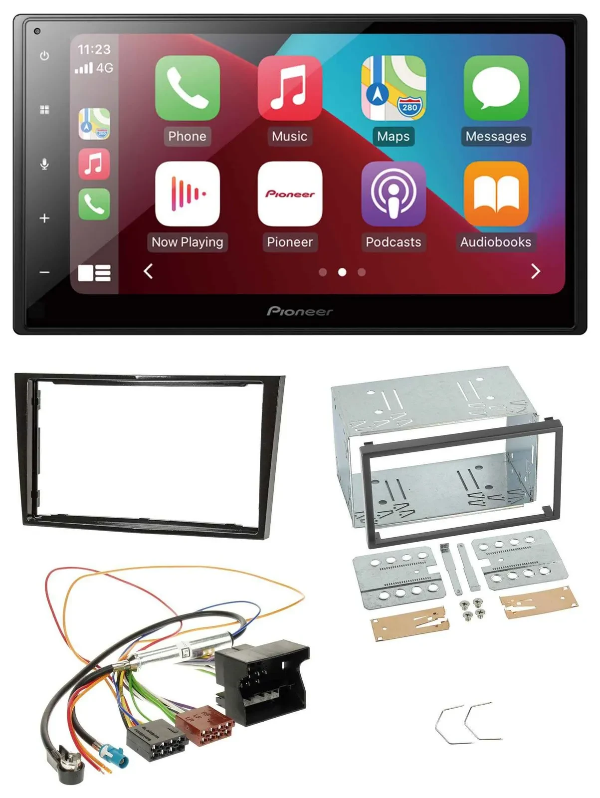 Pioneer USB MP3 DAB 2DIN Bluetooth Autoradio für Opel Astra H Corsa D Zafira B K