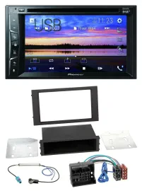 Pioneer Bluetooth 2DIN USB DVD DAB MP3 Autoradio für Seat Leon (ab 2014)