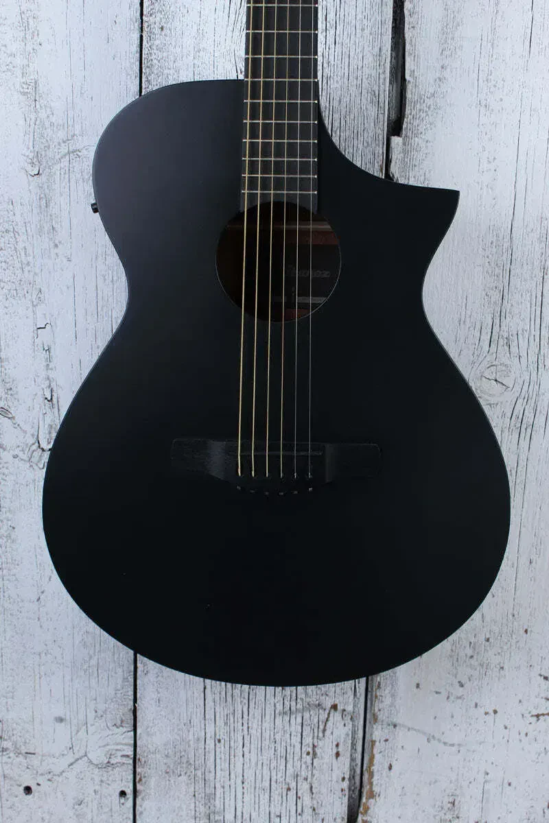 Б/У Электроакустическая гитара Ibanez AEWC621 Auditorium, верхняя дека ель, с вырезом, 25", Black Out