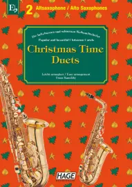 HAGE Christmas Time Duets für 2 Altsaxophone