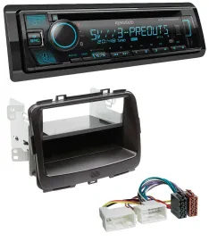 Kenwood Bluetooth USB CD MP3 DAB Autoradio für Kia Carens 4 (RP, ab 2013)