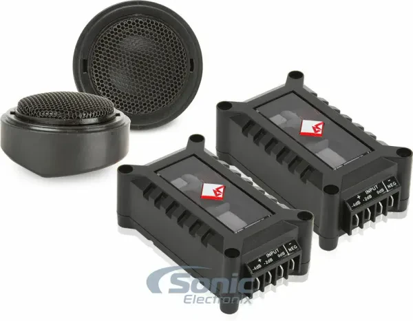 Rockford Fosgate T1T-S Power T1 Series 150W 1" Component Dome Tweeter Kit