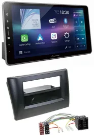 Pioneer Bluetooth USB DAB MP3 Autoradio für Fiat Stilo 192 01-08 Ablagefach