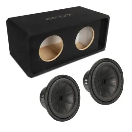 Сабвуфер пассивный NVX NE102P двойной 10" щелевой фазоинвертор, 3/4" МДФ, с сабвуфером CompR