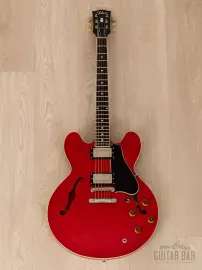 Электрогитара полуакустическая Tokai ES-156 HH Cherry w/case Japan 2016