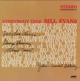 Виниловая пластинка Bill Evans – Everybody Digs Bill Evans (Релиз 2009)